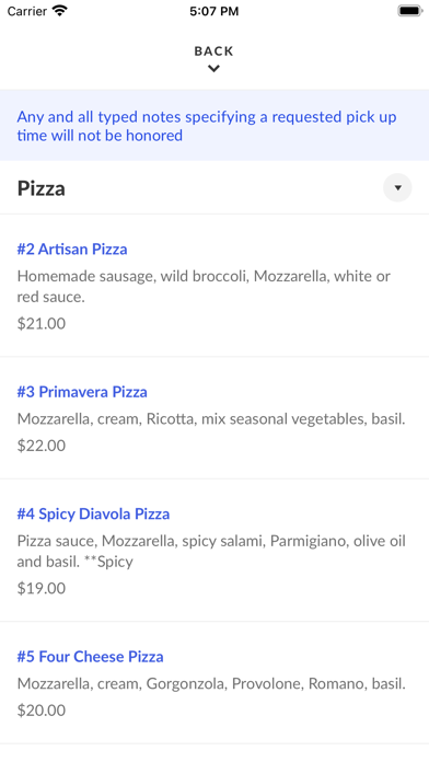 Coletti's Pizza Factory应用截图