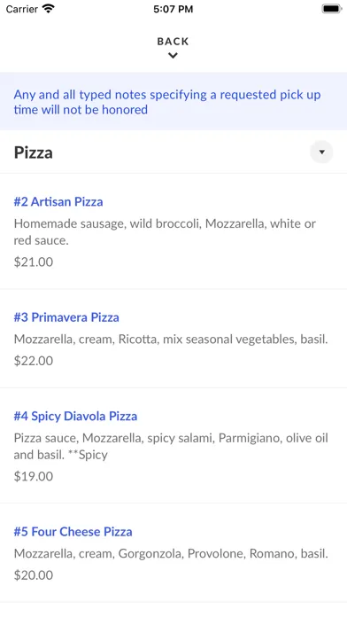 Coletti's Pizza Factory应用截图