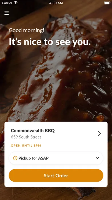 Commonwealth BBQ, Inc.应用截图