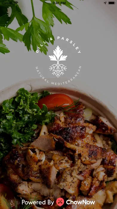Capturas de pantalla de Dill & Parsley ChowNow