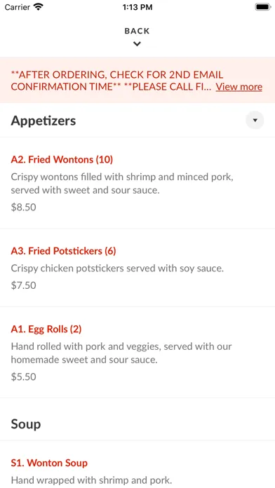 Din Ho Chinese BBQ Ekran Görüntüleri