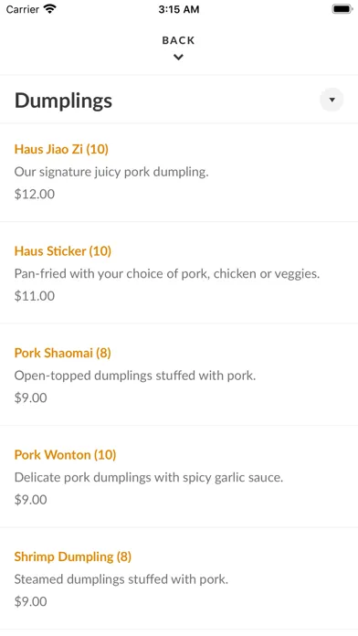 Capturas de pantalla de Dumpling Haus