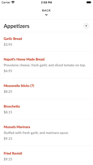 Скриншоты Eddie's Napolis Italian Bistro