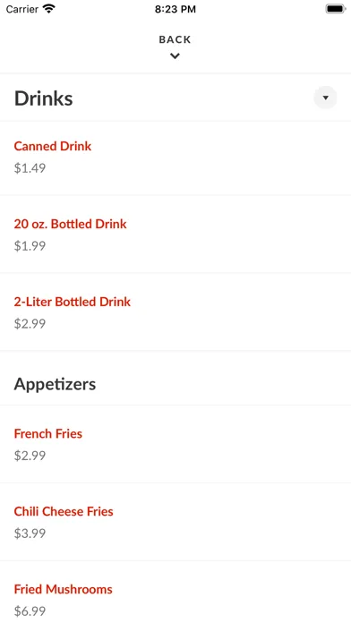 Capturas de tela do Express Pizza & Gyros TN