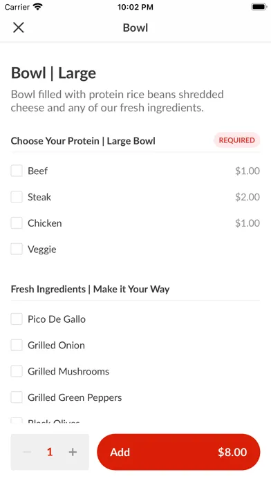 Fat Joe's Burritos स्क्रीनशॉट