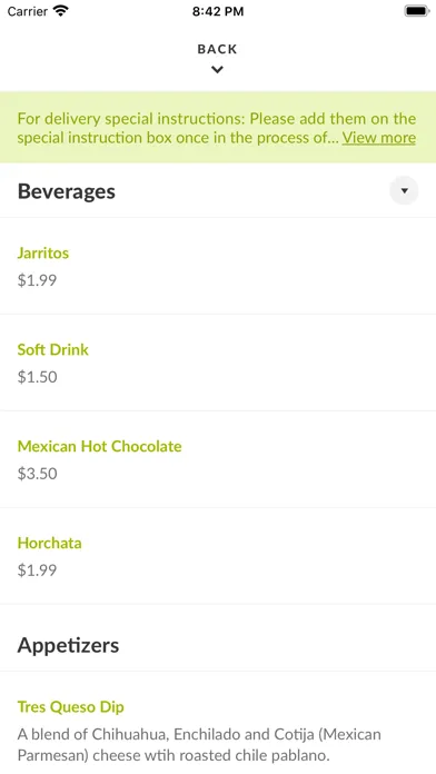 Fiesta Mexicana Restaurant Screenshots