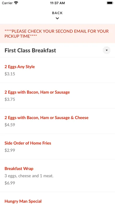 First Class Bagels E Northport Screenshots