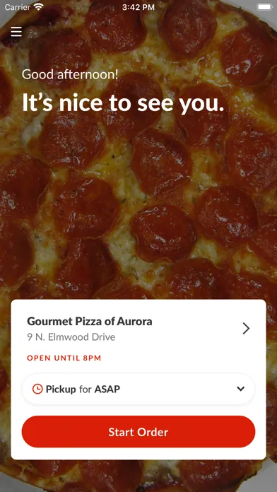 Gourmet Pizza應用截圖