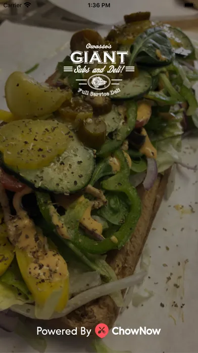 Capturas de tela do Giant Subs & Deli