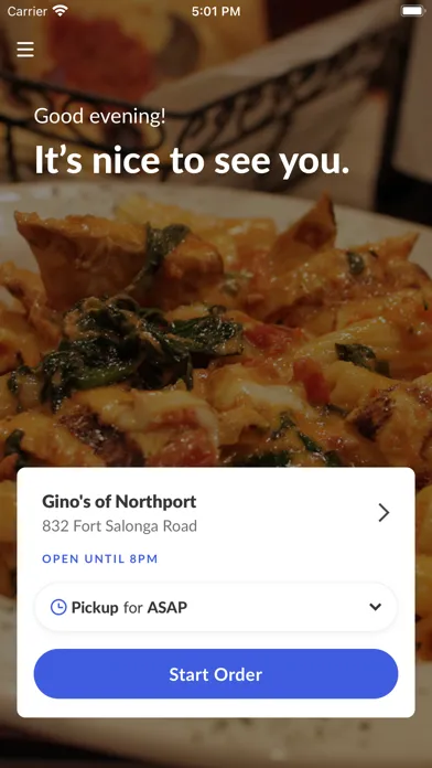 Capturas de tela do Gino's of Northport