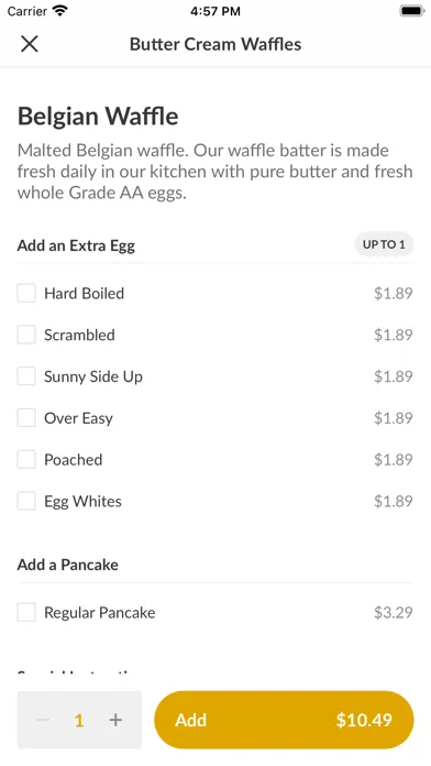 Golden Nugget Pancake應用截圖