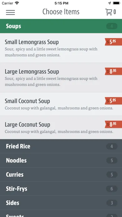 Zrzuty ekranu Gor Gai Thai Eatery