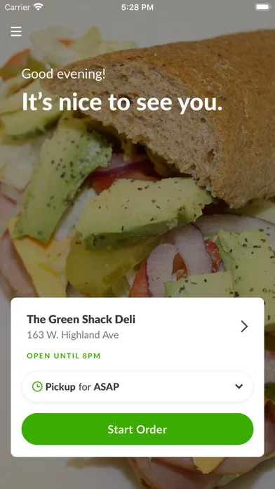Green Shack Deli应用截图