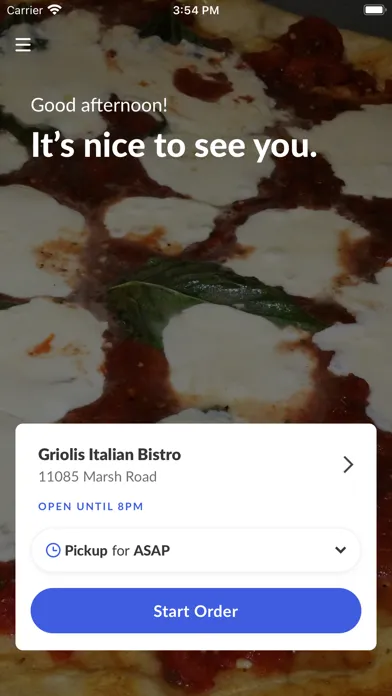 Capturas de pantalla de Griolis Italian Bistro