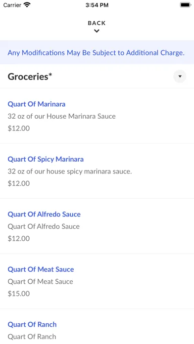 Capturas de pantalla de Griolis Italian Bistro