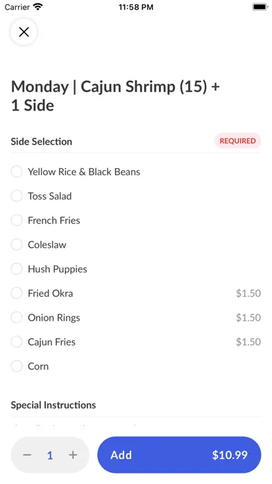 Gyros & Seafood Express Screenshots