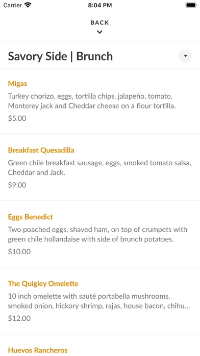 Tangkapan skrin Hacienda Tacos