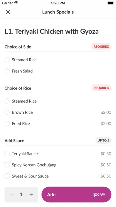 Captures d'écran de Happy Teriyaki