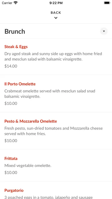 Zrzuty ekranu Il Porto Ristorante