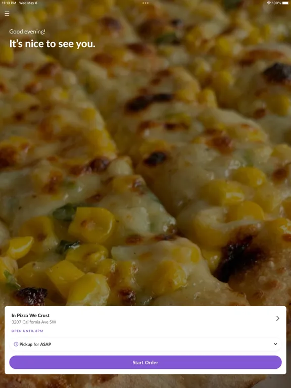 In Pizza We Crust iPad  स्क्रीनशॉट