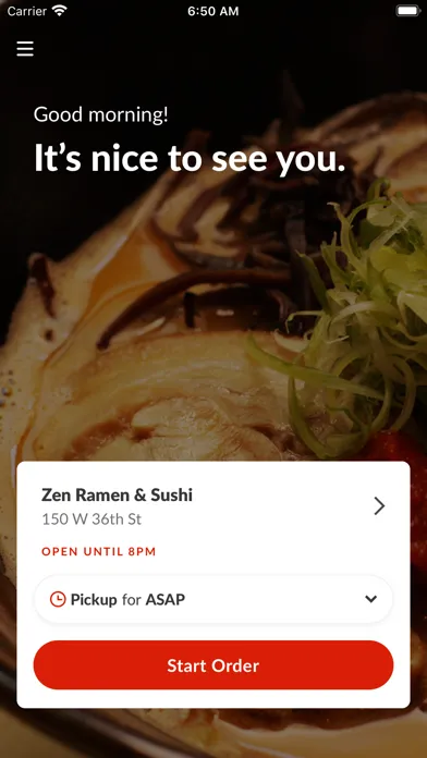 Zen Ramen and Sushi スクリーンショット