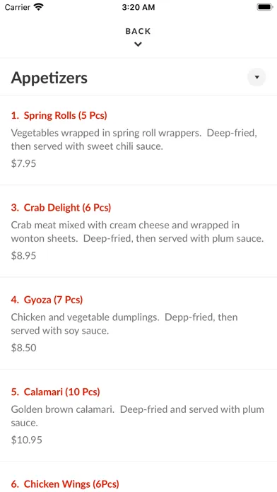 Irene Thai Cuisine স্ক্রিনশট