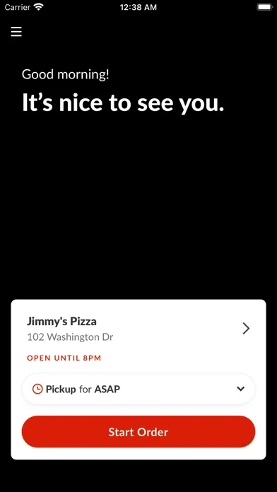 Tangkapan layar Jimmy's Pizza NYC