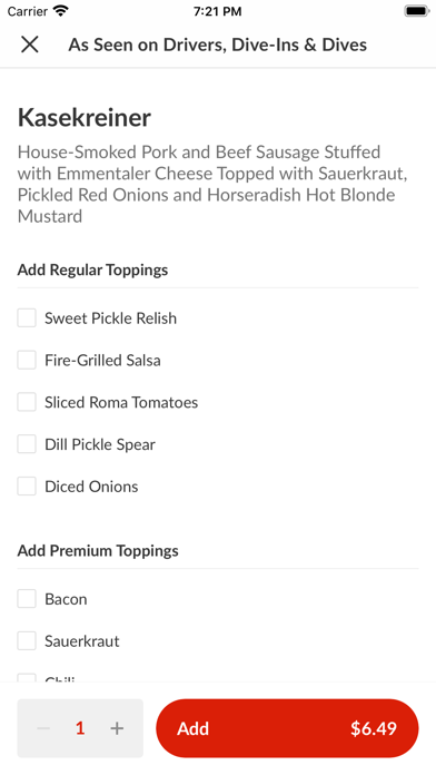 JJ's Red Hots スクリーンショット