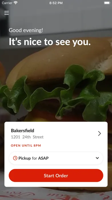 Tangkapan skrin Juicy Burger Cali