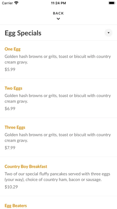Kelley's Country Cookin سکرین شاٹس