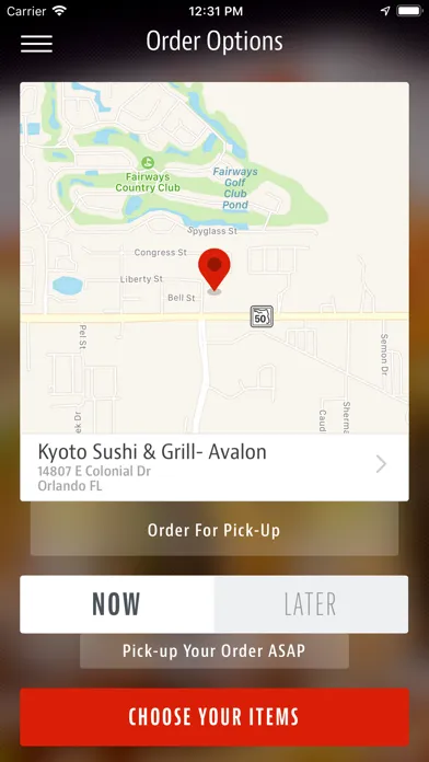 Screenshot di Kyoto Sushi and Grill