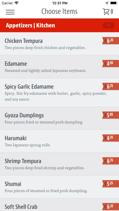 Screenshot di Kyoto Sushi and Grill