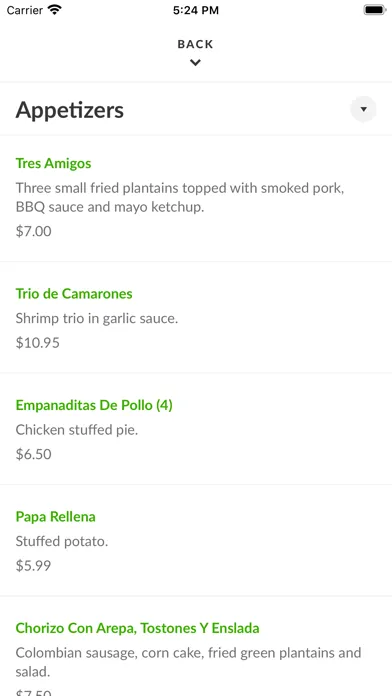 Скриншоты Las Palmas Restaurant To Go