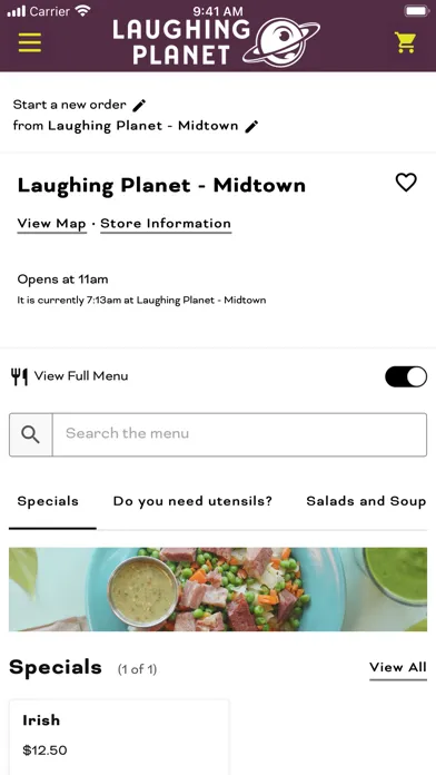Laughing Planet Cafe スクリーンショット