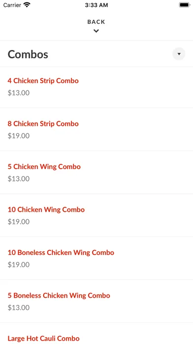 Screenshot di Love Baked Wings