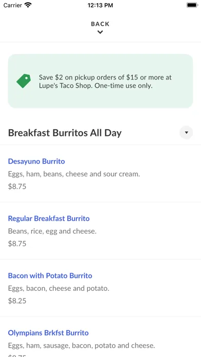 Lupe's Taco Shop应用截图