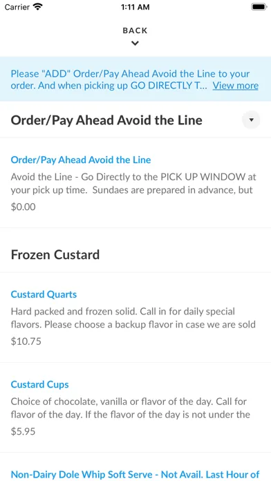 Luv-it Frozen Custard سکرین شاٹس