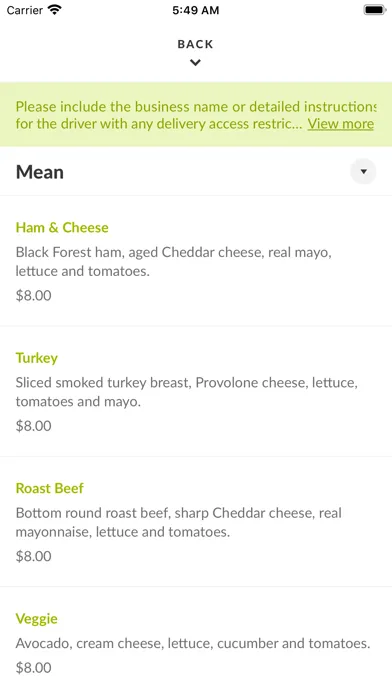Machete's Mean Sandwiches Ekran Görüntüleri