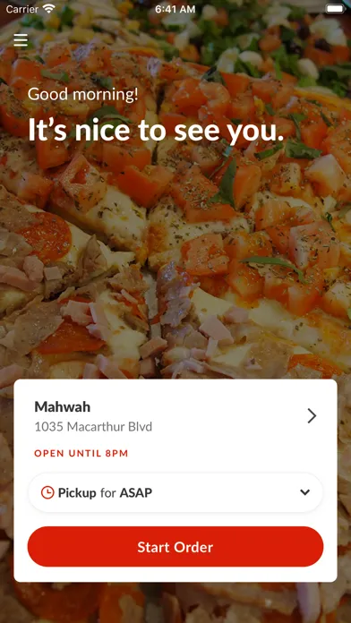 Mahwah Pizza & Pasta स्क्रीनशॉट