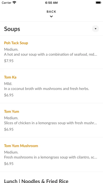 Mai Thai Restaurant应用截图