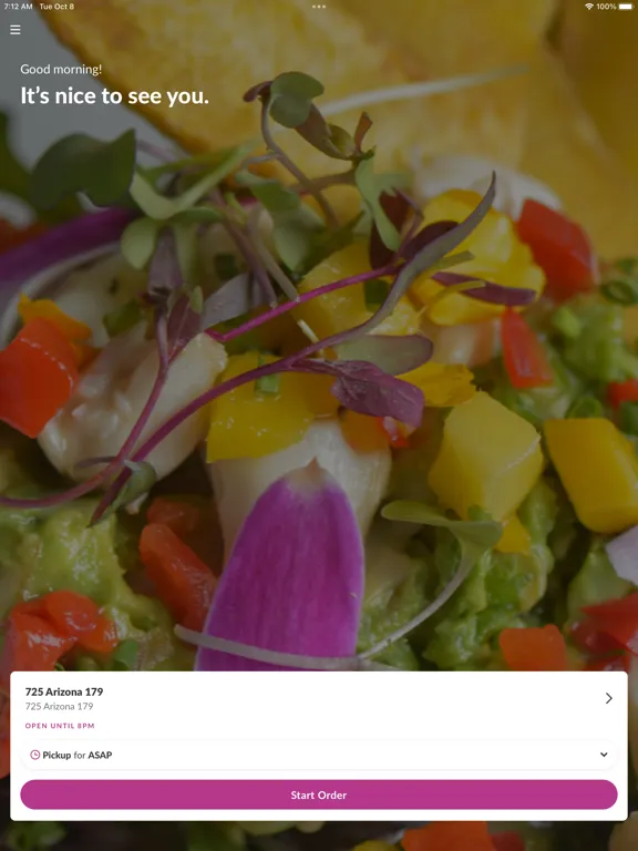 Capturas de tela do Mole Mexican Kitchen iPad 