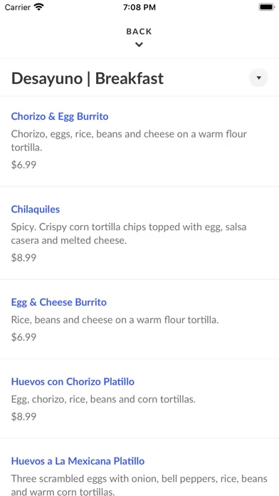 ภาพหน้าจอของ My Taco Taqueria