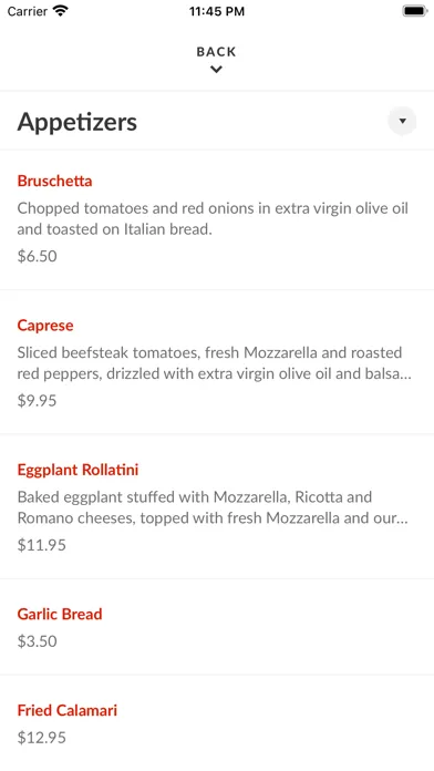 Napoli's Pizza应用截图