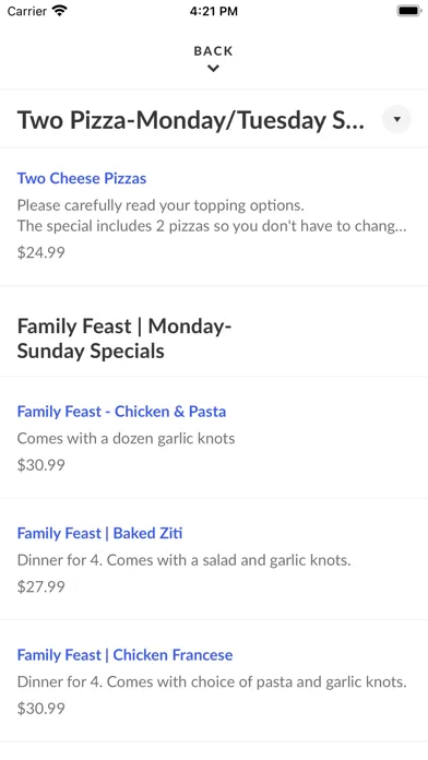 Nicky's Pizza & Deli Screenshots