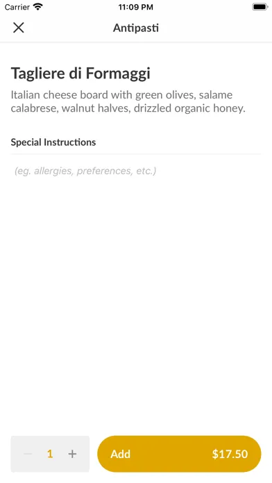 Nunzio Restaurant + Bar Screenshots