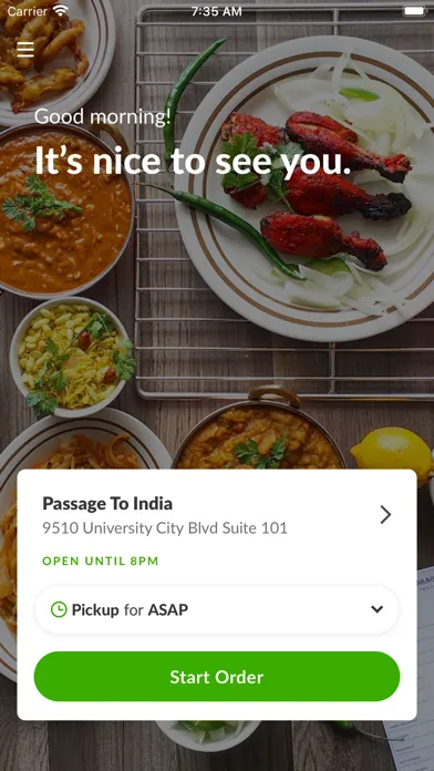 Passage to India Restaurant Screenshots