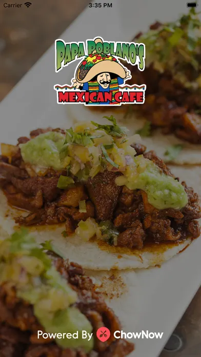 Papa Poblano's Mexican Cafe سکرین شاٹس