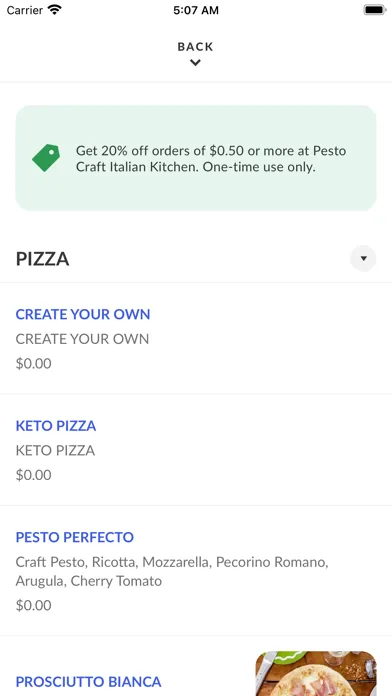Pesto Italian Craft Screenshots