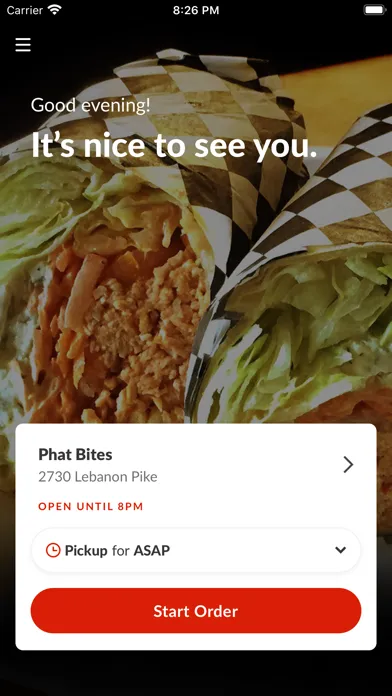 Zrzuty ekranu Phat Bites Deli