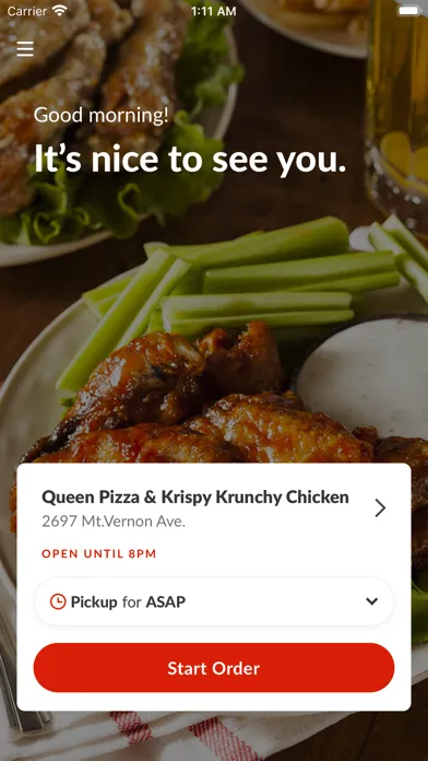 Tangkapan skrin Queen Pizza KKC